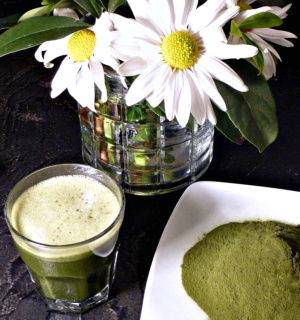 Barley grass powder is an alkaline super food.