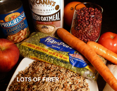 The USDA recommends 28 grams of fiber for an average diet of 2000 calories a day.